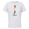 Maillot de Sport Femme Josyane Lettre - T-Shirt Respirant Polyester Manches Courtes - Cadeau Sportive Anniversaire Noël Fête des Mères