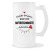 Verre à bière Nutritionniste adorée femme | Chope de Bière Pinte Idée Cadeau Humour Collègue famille Homme Anniversaire Noël