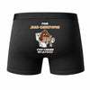 Caleçon Jean-Christophe pour Jean-Christophe Heure de la Pause - Humour Boxer Coton Idée Cadeau