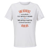 Maillot de Sport Femme Une Beatrice Aussi Geniale - T-Shirt Respirant Polyester Manches Courtes - Cadeau Sportive Anniversaire Noël Fête des Mères