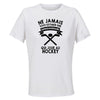Maillot de Sport Femme Hockey Quinquagenaire - T-Shirt Respirant Polyester Manches Courtes - Cadeau Sportive Anniversaire Noël Fête des Mères