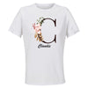 Maillot de Sport Femme pour Claudie Lettre - T-Shirt Respirant Polyester Manches Courtes - Cadeau Sportive Anniversaire Noël Fête des Mères