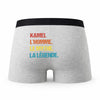 Caleçon Kamel Mythe Légende Vintage - Humour Boxer Gris Idée Cadeau