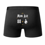 Caleçon 89 Ans - Humour Boxer Coton Motif Âge Idée Cadeau Anniversaire