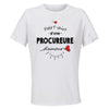 Maillot de Sport Femme Procureure Damour - T-Shirt Respirant Polyester Manches Courtes - Cadeau Sportive Anniversaire Noël Fête des Mères