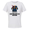 Maillot de Sport Femme Super Controleuse De Gestion - T-Shirt Respirant Polyester Manches Courtes - Cadeau Sportive Anniversaire Noël Fête des Mères