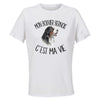 Maillot de Sport Femme Bouvier Bernois C'est La Vie - T-Shirt Respirant Polyester Manches Courtes - Cadeau Sportive Anniversaire Noël Fête des Mères