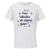 Maillot de Sport Femme Valentine Elle Assure - T-Shirt Respirant Polyester Manches Courtes - Cadeau Sportive Anniversaire Noël Fête des Mères