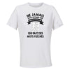 Maillot de Sport Femme Mots Fleches Quinquagenaire - T-Shirt Respirant Polyester Manches Courtes - Cadeau Sportive Anniversaire Noël Fête des Mères