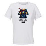 Maillot de Sport Femme Super AVS - T-Shirt Respirant Polyester Manches Courtes - Cadeau Sportive Anniversaire Noël Fête des Mères