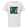 Maillot de Sport Femme Football Minimaliste - T-Shirt Respirant Polyester Manches Courtes - Cadeau Sportive Anniversaire Noël Fête des Mères