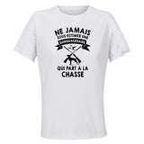 Maillot de Sport Femme Chasse Quinquagenaire - T-Shirt Respirant Polyester Manches Courtes - Cadeau Sportive Anniversaire Noël Fête des Mères