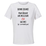 Maillot de Sport Femme LYA Ca n'existe Pas - T-Shirt Respirant Polyester Manches Courtes - Cadeau Sportive Anniversaire Noël Fête des Mères