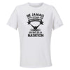 Maillot de Sport Femme Natation Trentenaire - T-Shirt Respirant Polyester Manches Courtes - Cadeau Sportive Anniversaire Noël Fête des Mères