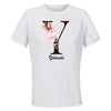 Maillot de Sport Femme Yolande Lettre - T-Shirt Respirant Polyester Manches Courtes - Cadeau Sportive Anniversaire Noël Fête des Mères