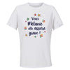 Maillot de Sport Femme Melanie Elle Assure - T-Shirt Respirant Polyester Manches Courtes - Cadeau Sportive Anniversaire Noël Fête des Mères