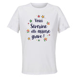 Maillot de Sport Femme Severine Elle Assure - T-Shirt Respirant Polyester Manches Courtes - Cadeau Sportive Anniversaire Noël Fête des Mères