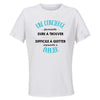 Maillot de Sport Femme Une Concierge Formidable Blanc - T-Shirt Respirant Polyester Manches Courtes - Cadeau Sportive Anniversaire Noël Fête des Mères