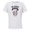 Maillot de Sport Femme Velo Copie 4 Quinquagenaire - T-Shirt Respirant Polyester Manches Courtes - Cadeau Sportive Anniversaire Noël Fête des Mères
