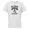Maillot de Sport Femme Danse Septuagenaire - T-Shirt Respirant Polyester Manches Courtes - Cadeau Sportive Anniversaire Noël Fête des Mères