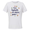 Maillot de Sport Femme Raphaelle Elle Assure - T-Shirt Respirant Polyester Manches Courtes - Cadeau Sportive Anniversaire Noël Fête des Mères