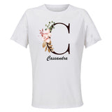 Maillot de Sport Femme pour Cassandra Lettre - T-Shirt Respirant Polyester Manches Courtes - Cadeau Sportive Anniversaire Noël Fête des Mères