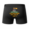 Caleçon Les Meilleurs sont Nés en 1971 - Humour Boxer Coton Idée Cadeau Anniversaire