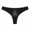 Culotte Tanga Personnalisé Femme 1970 Edition Limitee - sous-Vêtement Coton Idée Cadeau Humour Saint Valentin Anniversaire