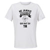 Maillot de Sport Femme Tir Trentenaire - T-Shirt Respirant Polyester Manches Courtes - Cadeau Sportive Anniversaire Noël Fête des Mères
