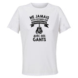 Maillot de Sport Femme Boxe Quarantenaire - T-Shirt Respirant Polyester Manches Courtes - Cadeau Sportive Anniversaire Noël Fête des Mères