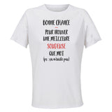 Maillot de Sport Femme Soudeuse n'existe Pas - T-Shirt Respirant Polyester Manches Courtes - Cadeau Sportive Anniversaire Noël Fête des Mères