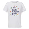 Maillot de Sport Femme Lucile Elle Assure - T-Shirt Respirant Polyester Manches Courtes - Cadeau Sportive Anniversaire Noël Fête des Mères
