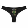Culotte Tanga Personnalisé Femme Guitare Kopia Jpeux Pas - sous-Vêtement Coton Idée Cadeau Humour Saint Valentin Anniversaire