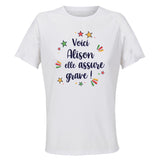 Maillot de Sport Femme pour Alison Elle Assure - T-Shirt Respirant Polyester Manches Courtes - Cadeau Sportive Anniversaire Noël Fête des Mères