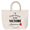 Sac Fête des Mères Mamie Famille Idée Cadeau anniversaire Noël Travail Boulot Métier Départ Retraite Collègue Femme cabas shopping plage