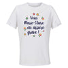 Maillot de Sport Femme Marie-Claire Elle Assure - T-Shirt Respirant Polyester Manches Courtes - Cadeau Sportive Anniversaire Noël Fête des Mères