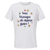 Maillot de Sport Femme Veronique Elle Assure - T-Shirt Respirant Polyester Manches Courtes - Cadeau Sportive Anniversaire Noël Fête des Mères