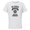 Maillot de Sport Femme Bateau Copy Octogenaire - T-Shirt Respirant Polyester Manches Courtes - Cadeau Sportive Anniversaire Noël Fête des Mères