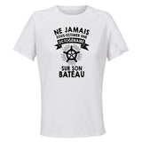 Maillot de Sport Femme Bateau Copy Octogenaire - T-Shirt Respirant Polyester Manches Courtes - Cadeau Sportive Anniversaire Noël Fête des Mères
