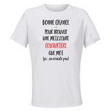 Maillot de Sport Femme Couturiere Ca n'existe Pas - T-Shirt Respirant Polyester Manches Courtes - Cadeau Sportive Anniversaire Noël Fête des Mères