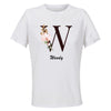 Maillot de Sport Femme Lettres Photoshop - T-Shirt Respirant Polyester Manches Courtes - Cadeau Sportive Anniversaire Noël Fête des Mères