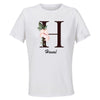Maillot de Sport Femme Hanae Lettre - T-Shirt Respirant Polyester Manches Courtes - Cadeau Sportive Anniversaire Noël Fête des Mères