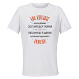 Maillot de Sport Femme Une Virginie Aussi Geniale - T-Shirt Respirant Polyester Manches Courtes - Cadeau Sportive Anniversaire Noël Fête des Mères