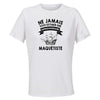 Maillot de Sport Femme Maquetiste Quinquagenaire - T-Shirt Respirant Polyester Manches Courtes - Cadeau Sportive Anniversaire Noël Fête des Mères