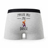 Caleçon J_Peux Pas Danse - Humour Boxer Gris Idée Cadeau Passion