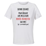 Maillot de Sport Femme Marie-Francoise Ca n'existe Pas - T-Shirt Respirant Polyester Manches Courtes - Cadeau Sportive Anniversaire Noël Fête des Mères
