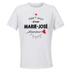 Maillot de Sport Femme Marie-Jose Damour - T-Shirt Respirant Polyester Manches Courtes - Cadeau Sportive Anniversaire Noël Fête des Mères