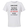 Maillot de Sport Femme Aide-Menagere Ca n'existe Pas - T-Shirt Respirant Polyester Manches Courtes - Cadeau Sportive Anniversaire Noël Fête des Mères