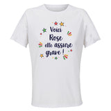 Maillot de Sport Femme Rose Elle Assure - T-Shirt Respirant Polyester Manches Courtes - Cadeau Sportive Anniversaire Noël Fête des Mères