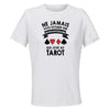 Maillot de Sport Femme Tarot Quarantenaire - T-Shirt Respirant Polyester Manches Courtes - Cadeau Sportive Anniversaire Noël Fête des Mères